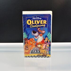 Oliver & Company VHS 1996 Clamshell Disney's Masterpiece Collection